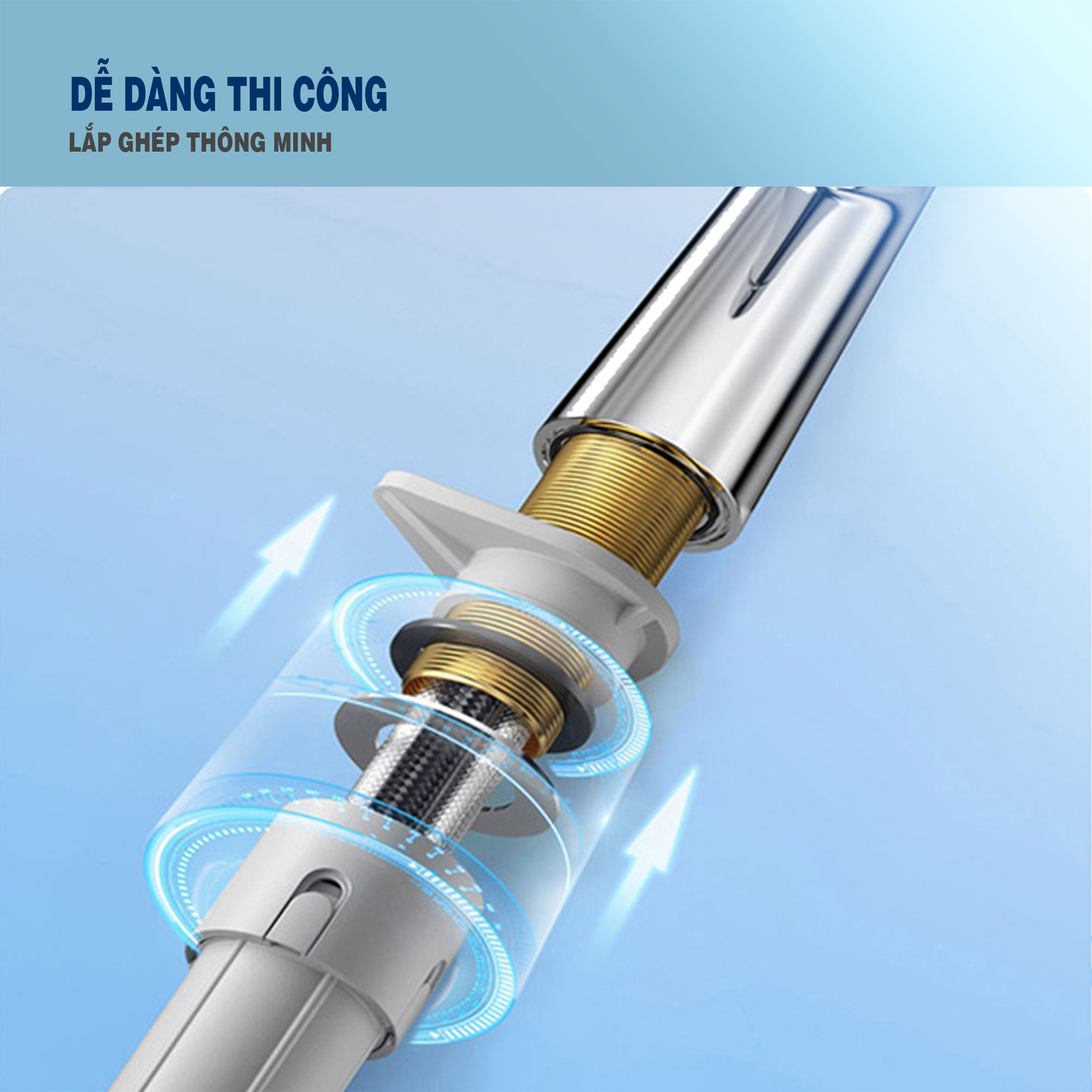 Dễ dàng thi công