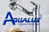 VÒI LAVABO NÓNG LẠNH TAY VẶN BẠC AQHT037B
