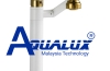 VÒI LAVABO NÓNG LẠNH TAY VẶN TRẮNG AQHT037T