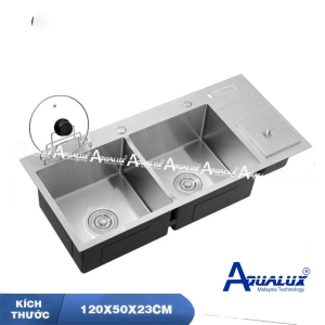 CHẬU CHÉN INOX 304 AQKT12050HR 