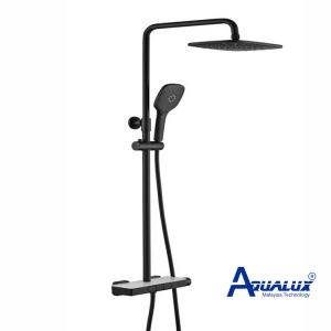 SEN CÂY TẮM NÓNG LẠNH ĐEN MẶT KÍNH AQY1079