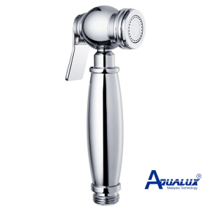 VÒI XỊT VỆ SINH BÚA ĐẦU TRÒN ĐỒNG THAU AQHT02T