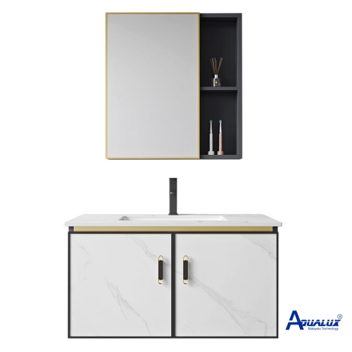 TỦ LAVABO NHÔM AQKT904