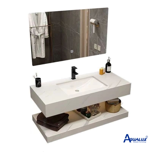KỆ BÀN ĐÁ 2 TẦNG AQSABD70 