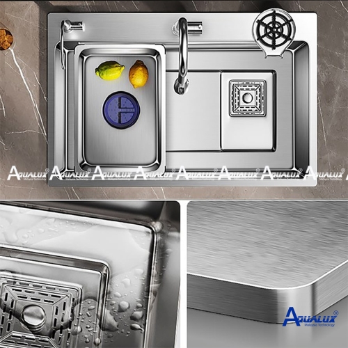 CHẬU CHÉN INOX 304 AQKT7846