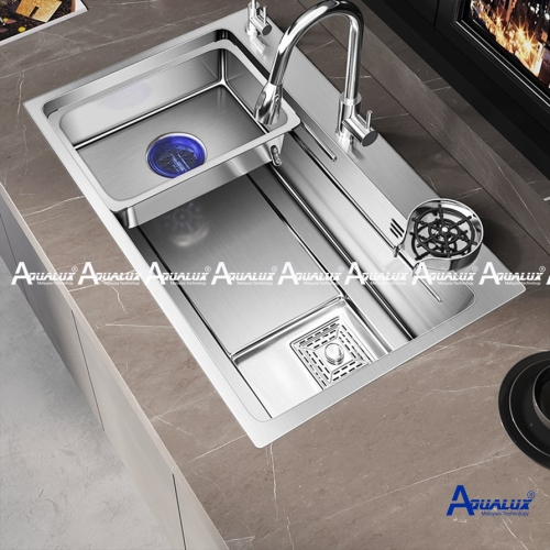 CHẬU CHÉN INOX 304 AQKT7846