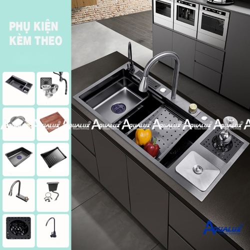 CHẬU CHÉN INOX 304 AQSA8846HRRL