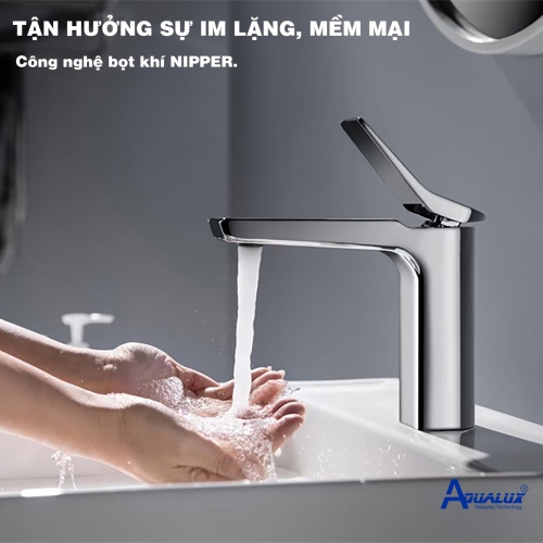 VÒI LAVABO NÓNG LẠNH GIẢ CỔ AQHT010LDP