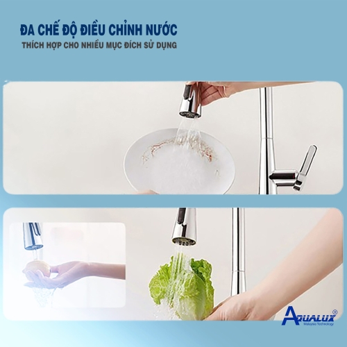 VÒI RỬA CHÉN NÓNG LẠNH AQKT438B