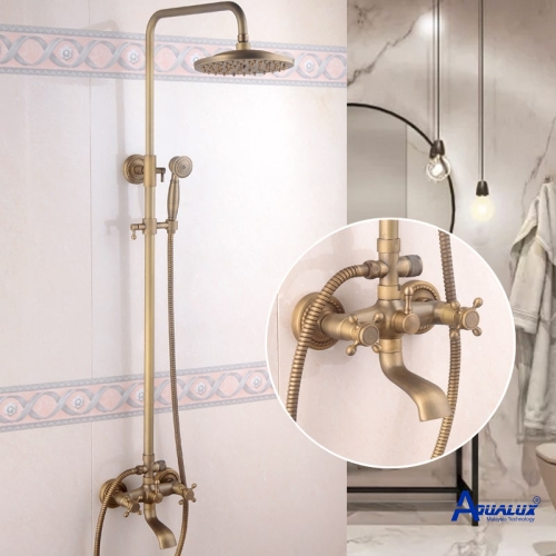 SEN TẮM NÓNG LẠNH GIẢ CỔ AQVN8119