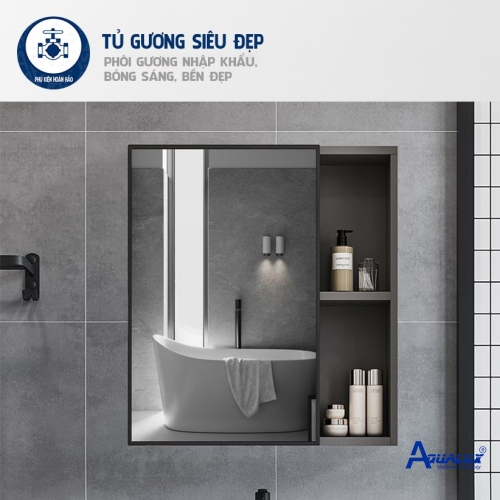 TỦ LAVABO NHÔM AQGH032D