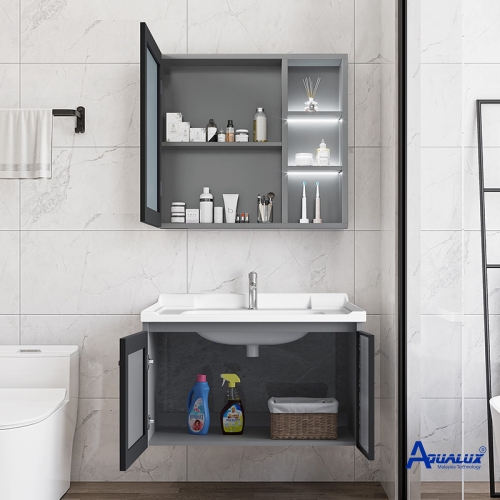TỦ LAVABO NHÔM AQKT903X
