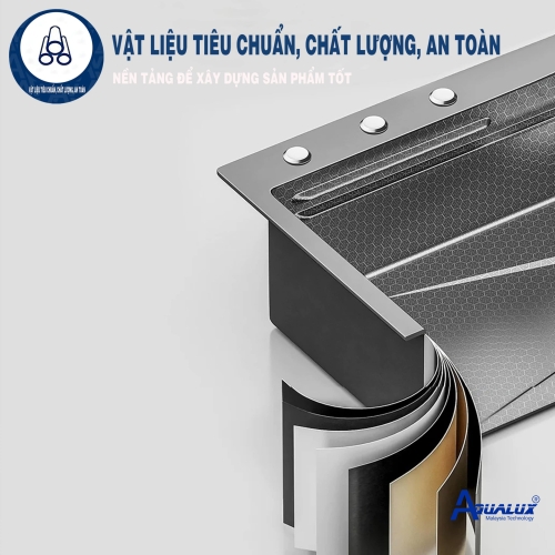 CHẬU CHÉN INOX 304 AQKT6045