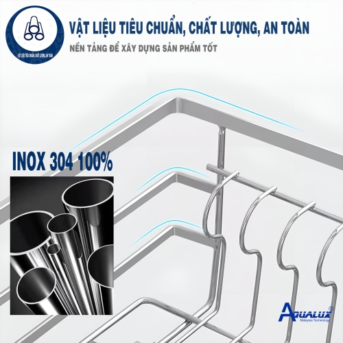 KỆ CHÉN BÁT 2 TẦNG ĐA NĂNG AQBLS2L7C-N