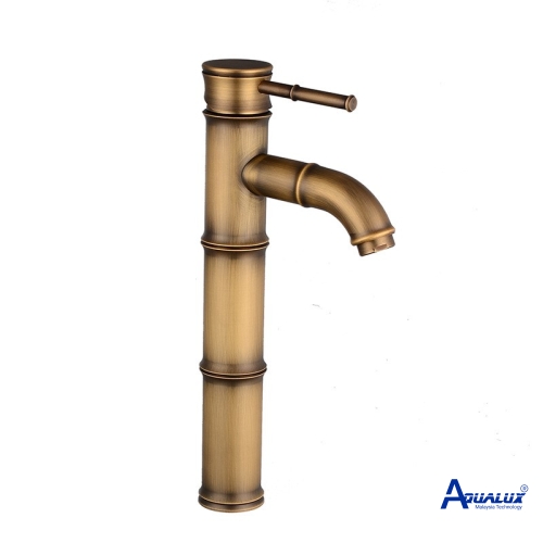 VÒI LAVABO NÓNG LẠNH TRÚC GIẢ CỔ AQHT044TGC