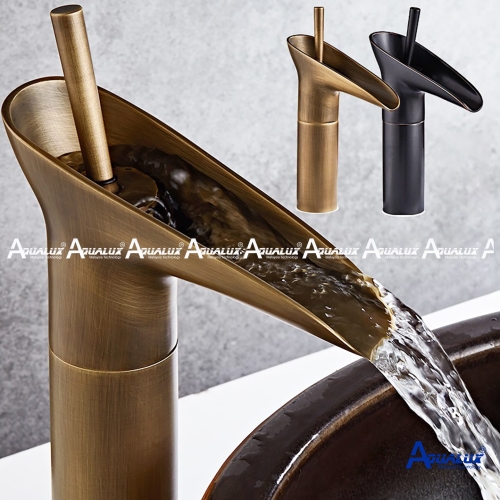 VÒI LAVABO NÓNG LẠNH GIẢ CỔ AQHT010LDP