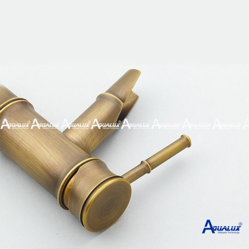 VÒI LAVABO NÓNG LẠNH TRÚC GIẢ CỔ AQHT044TGC