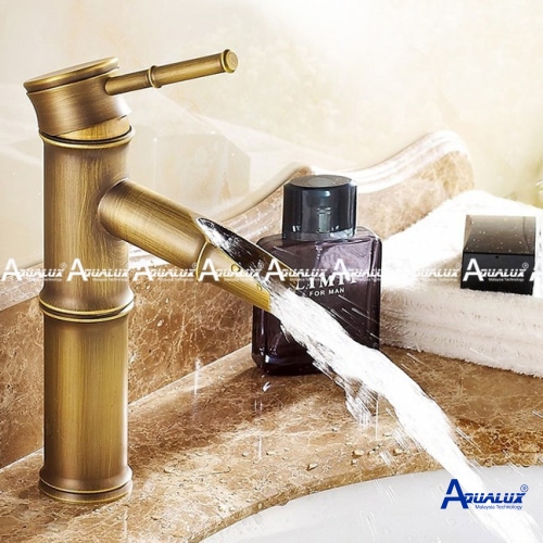 VÒI LAVABO NÓNG LẠNH TRÚC GIẢ CỔ AQHT044TGC