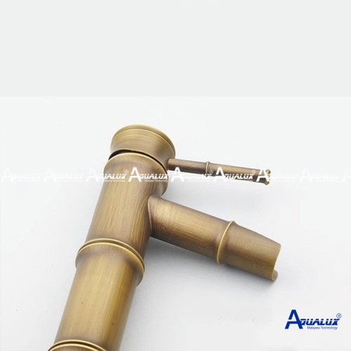 VÒI LAVABO NÓNG LẠNH TRÚC GIẢ CỔ AQHT044TGC