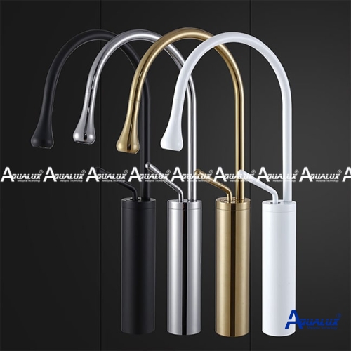 VÒI LAVABO NÓNG LẠNH THIÊN NGA ĐEN AQHT001LTND