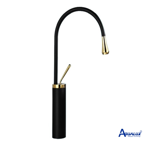 VÒI LAVABO NÓNG LẠNH THIÊN NGA ĐEN AQHT001LTND