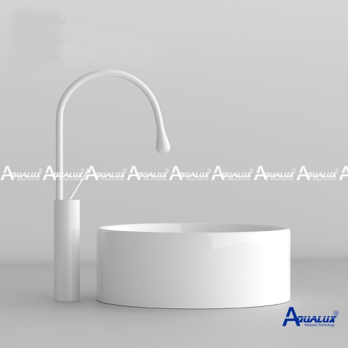 VÒI LAVABO NÓNG LẠNH THIÊN NGA TRẮNG AQHT001LTNT