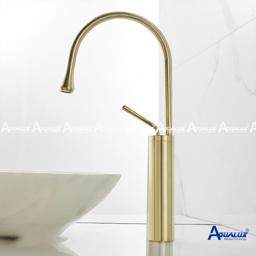 VÒI LAVABO NÓNG LẠNH THIÊN NGA VÀNG AQHT001LTNV
