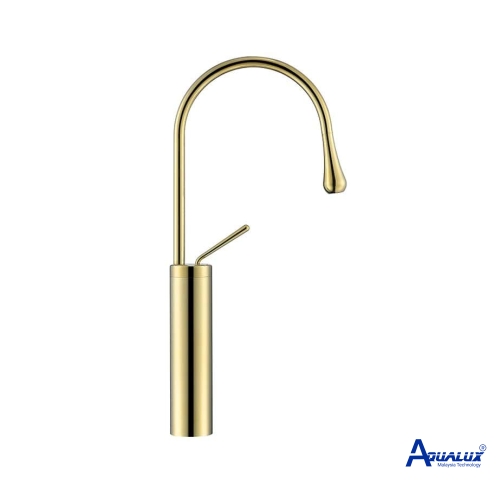 VÒI LAVABO NÓNG LẠNH THIÊN NGA VÀNG AQHT001LTNV