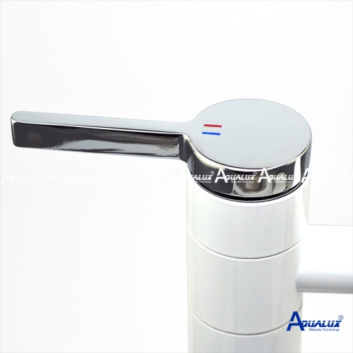 VÒI LAVABO NÓNG LẠNH ĐIẾU TRẮNG AQHT040DT