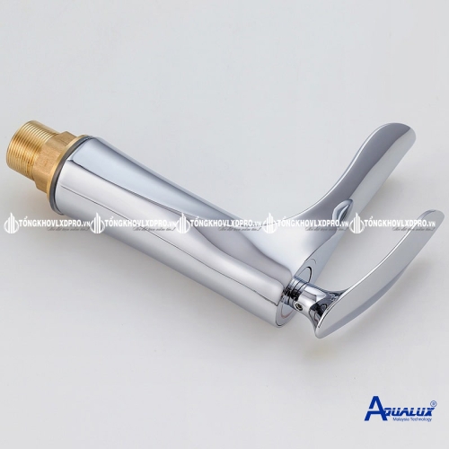 VÒI LAVABO NÓNG LẠNH LÁ TRẮNG  2T-QHT1730