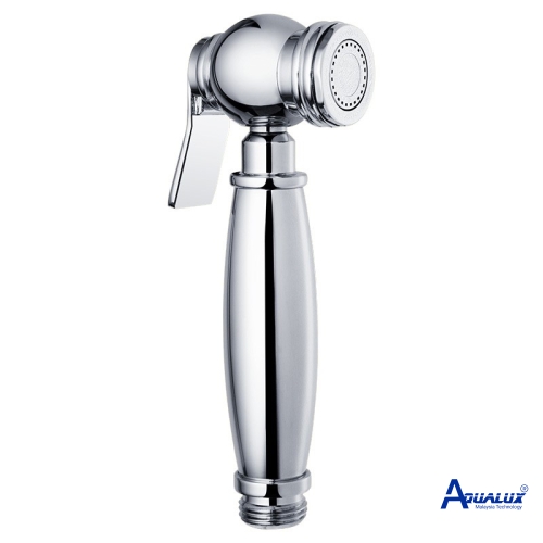 VÒI XỊT VỆ SINH BÚA ĐẦU TRÒN ĐỒNG THAU AQHT02T