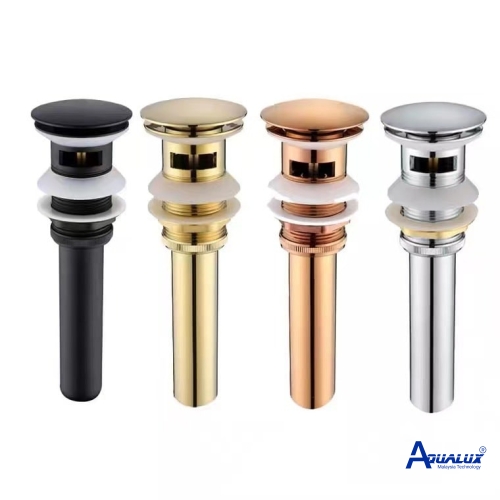 XẢ LAVABO ĐỒNG THAU AQHT01